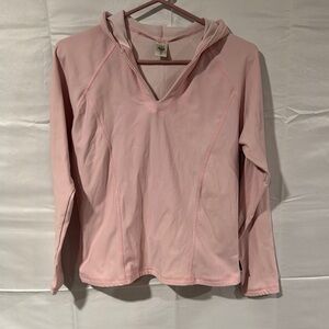 Women’s Prana Pink Relaxed Long Sleeve Hoodie